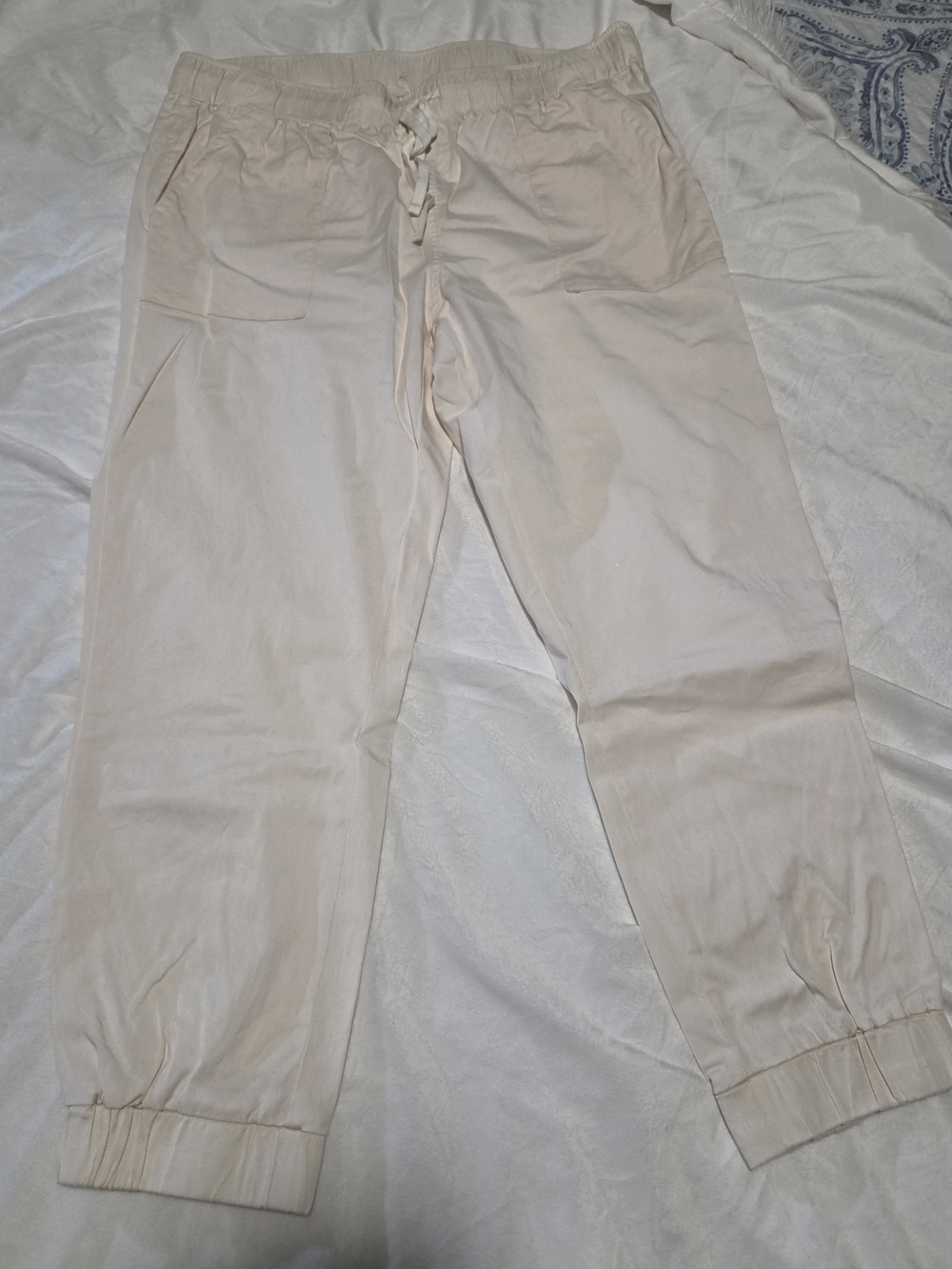 Buffalo David Bitton Soft Tencel Pull-On Jogger Beige Pants